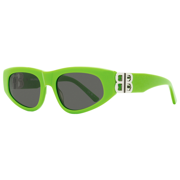 Balenciaga Cateye Sunglasses BB0095S 009 Green 53mm - Picture 1 of 2
